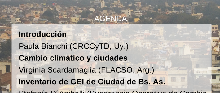 Webinario Inventario de GEI en Ciudades